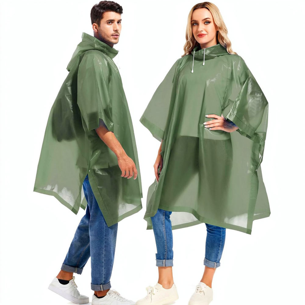 Portable Camping Rain Poncho M - đánh giá và giá Camping Rain Poncho