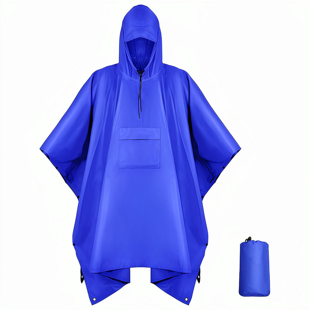 Durable Waterproof Rain Poncho - đánh giá và giá Camping Rain Poncho
